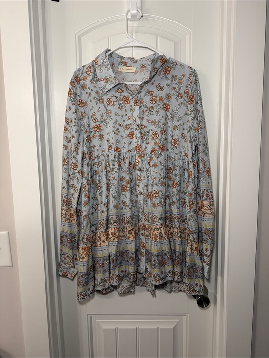 By Together Tops - By Together Flowy Blouse